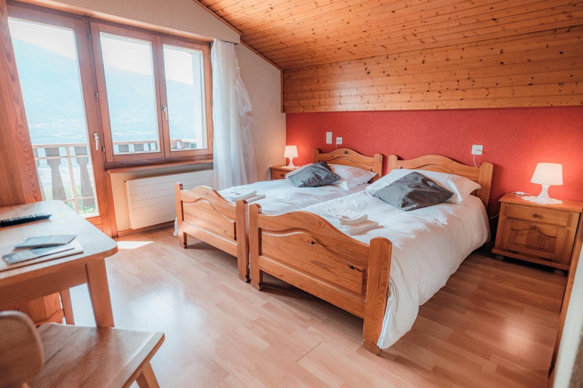 Relais Fleuri Otel Chermignon-d'en Bas Dış mekan fotoğraf