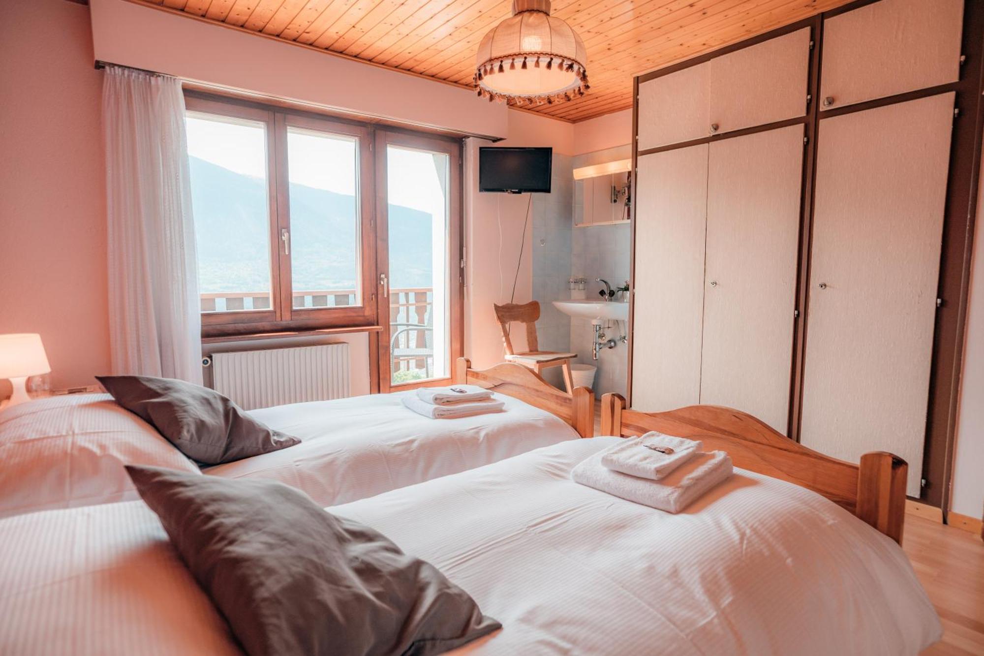 Relais Fleuri Otel Chermignon-d'en Bas Dış mekan fotoğraf